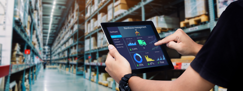 using warehouse software