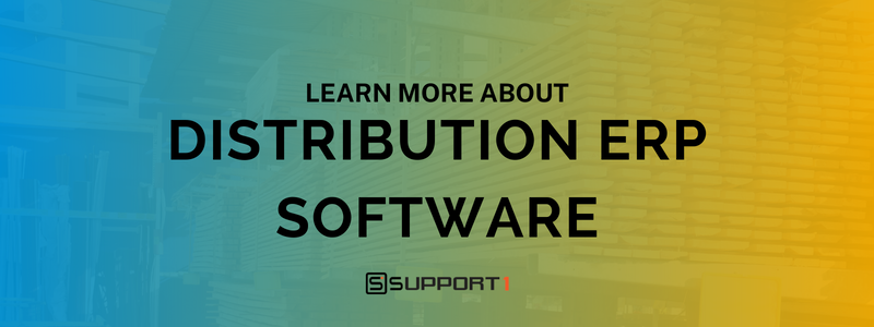 distribution ERP software by Support One