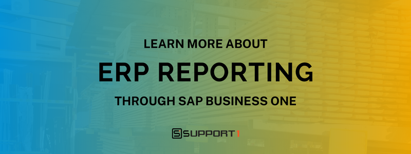 ERP Reporting with Support One