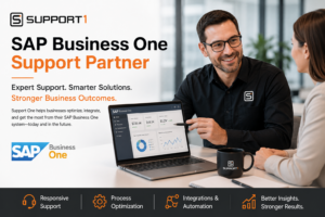 Why choose Support One for SAP Business One support