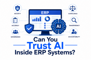 Can you Trust AI inside ERP Systems