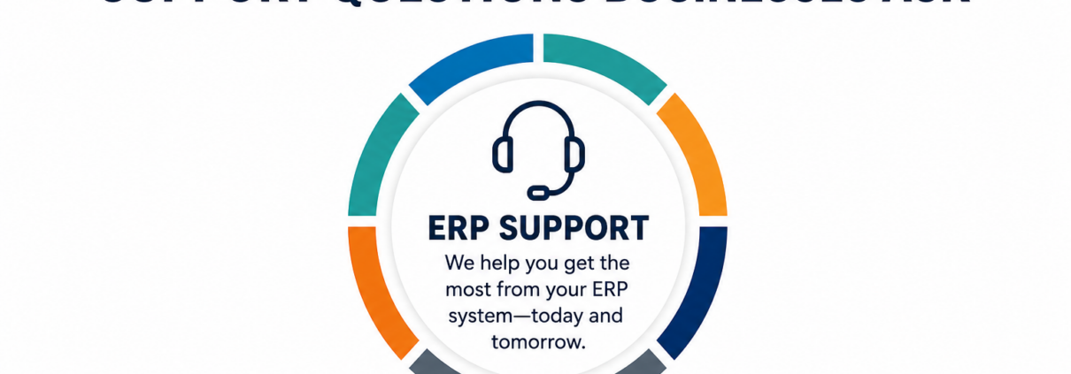 The most common ERP support questions businesses ask.