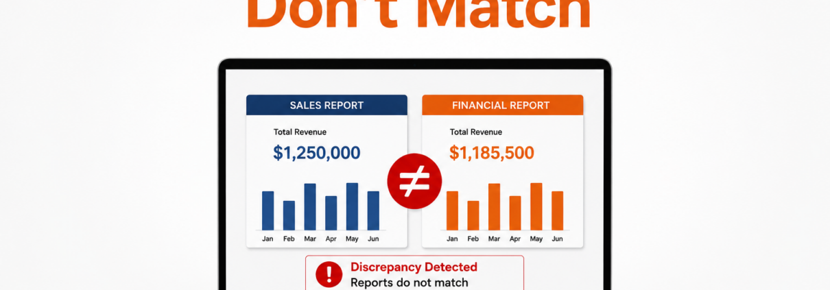 Financial Reports Do Not Match