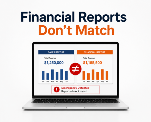 Financial Reports Do Not Match