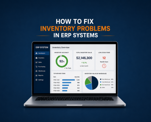 How to Fix Inventory Problems in ERP Systems
