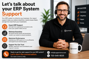 Let's Talk About ERP System Support