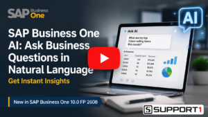 SAP Business One Ask AI Feature
