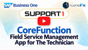 CoreFunction Field Service Management (1) CoreFunction Field Service video for technicians